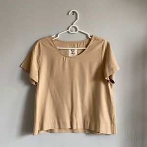 Jamie + The Jones “The Staple...” Tee in Sand